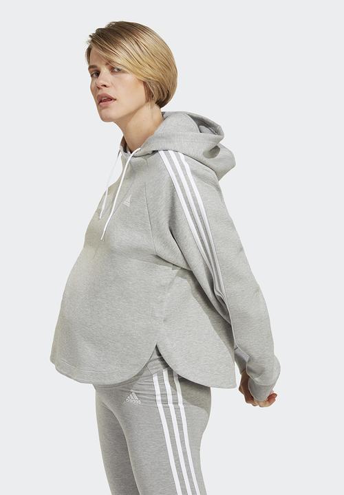 adidas Performance - W maternity oh - medium grey heather/white