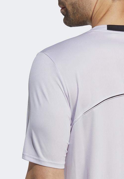 adidas Performance - Designed for Movement HIIT training tee - silver dawn/black
