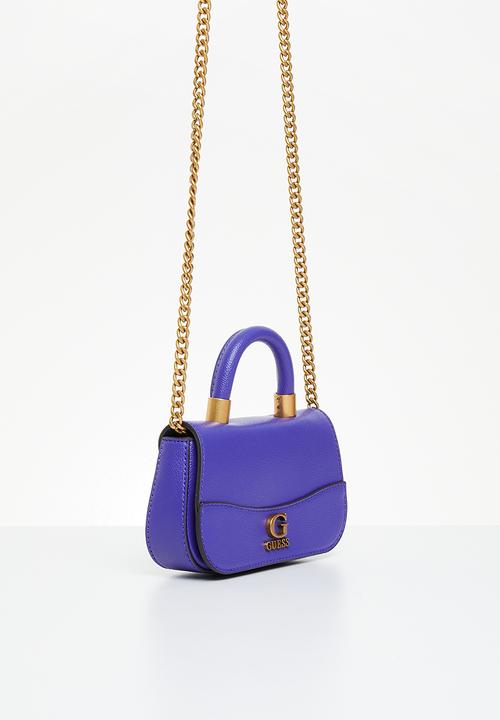 GUESS - Nell micro mini flap - violet