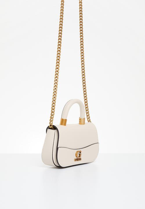 GUESS - Nell micro mini flap - stone