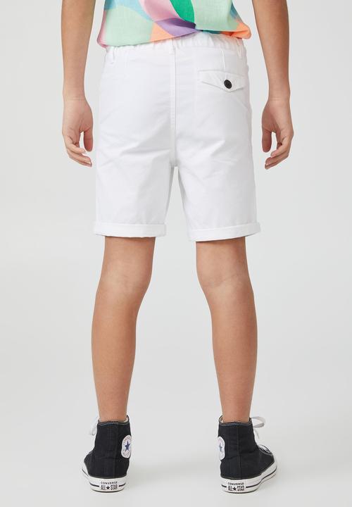 Cotton On - Wesley chino short - white
