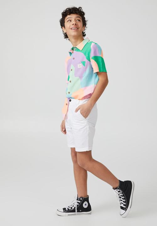 Cotton On - Wesley chino short - white