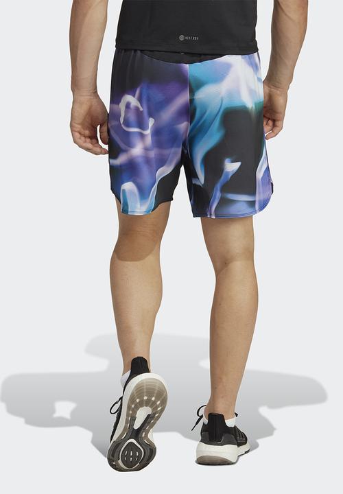adidas Performance - Designed for Training HEAT.RDY HIIT allover print shorts - multi
