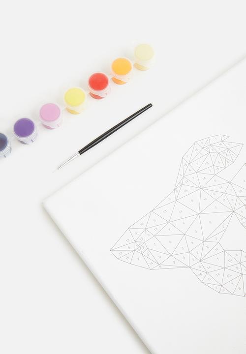 H&S - Paint by numbers set - Fish