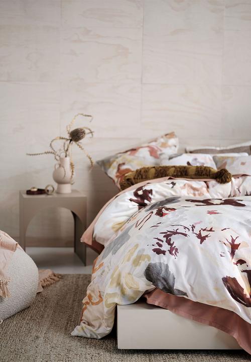 Linen House - Symphony duvet cover set - vanilla