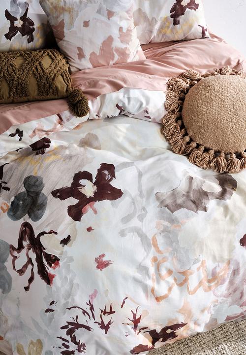 Linen House - Symphony duvet cover set - vanilla
