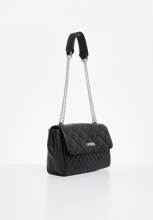 GUESS - Pearl river crossbody flap - black