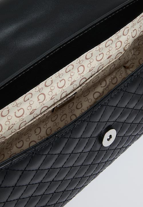 GUESS - Pearl river crossbody flap - black