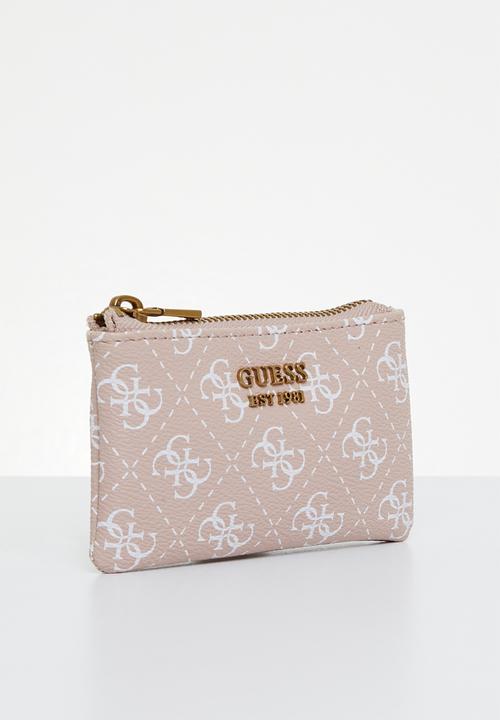 GUESS - Laurel slg zip pouch - rose 