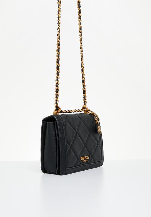 GUESS - Abey convertible xbody flap - black