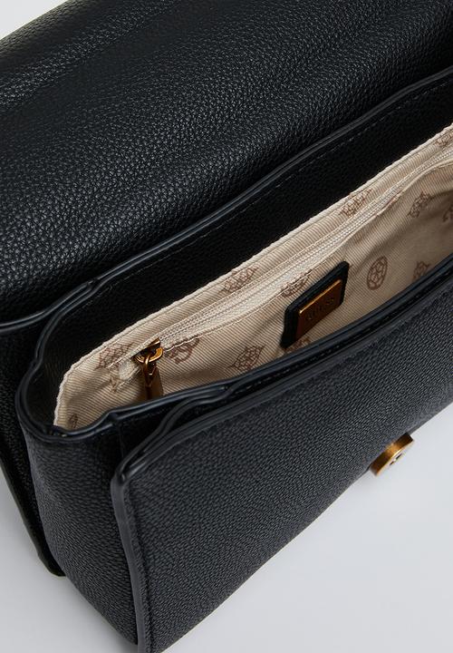 GUESS - Abey convertible xbody flap - black