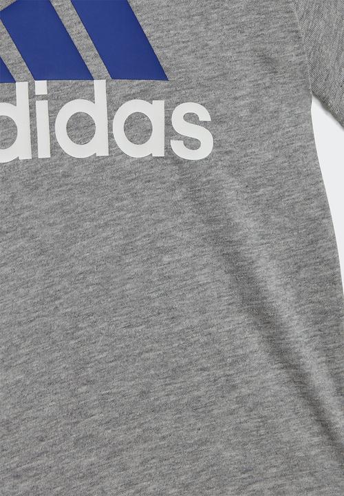 adidas Performance - I bl co t set - medium grey heather/semi lucid blue