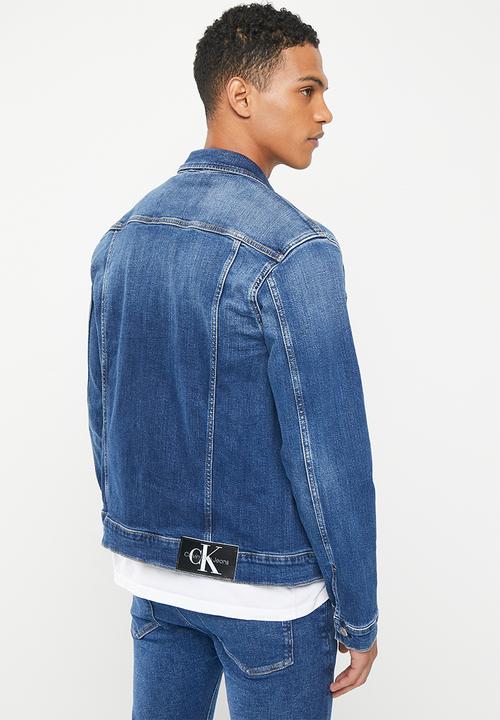 Calvin Klein - Modern essential denim jacket - Denim Dark