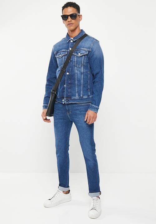 Calvin Klein - Modern essential denim jacket - Denim Dark