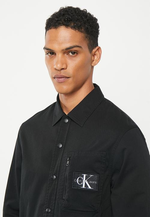 Calvin Klein - Utility overshirt - black