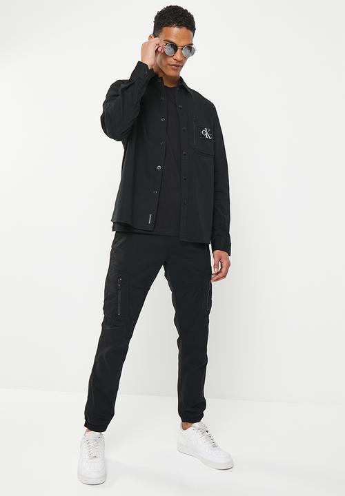 Calvin Klein - Utility overshirt - black