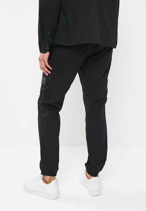 Calvin Klein - Skinny washed cargo pant - ck black