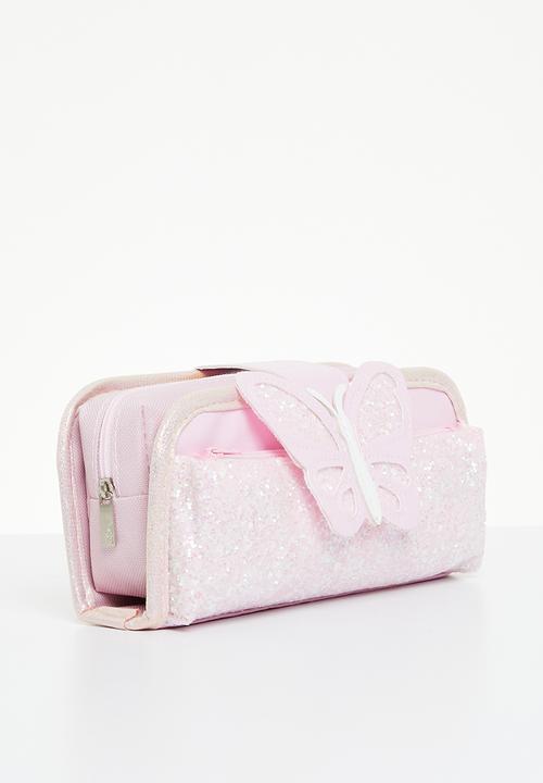Pop Candy - Butterfly pencil case - pink