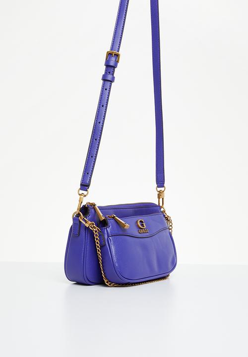 GUESS - Nell double pouch crossbody - violet