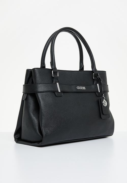 GUESS - Goldenrod satchel - black