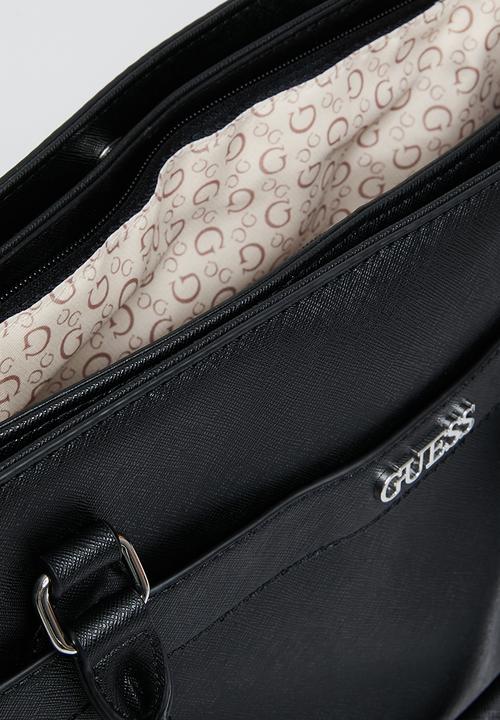 GUESS - Goldenrod satchel - black