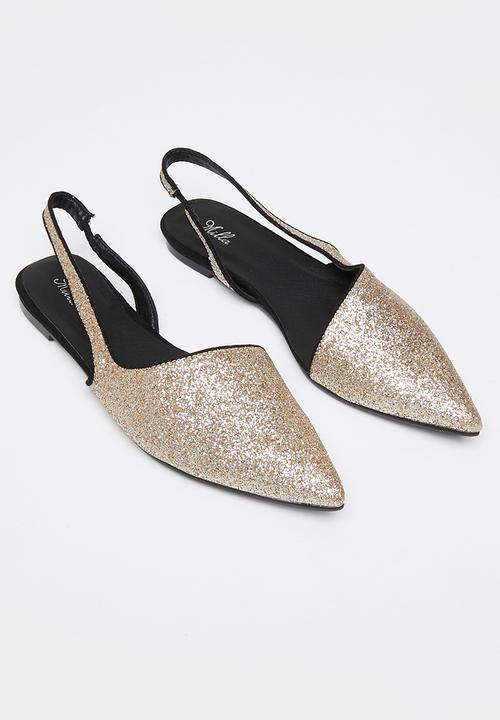 MILLA - Lara slingback - gold