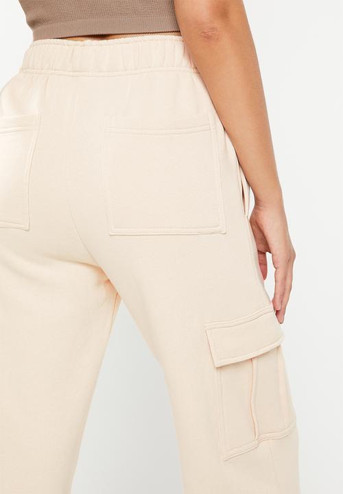 Cotton On - Utility trackpant - stone