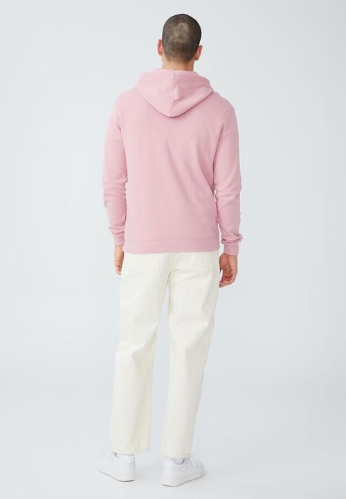 Cotton On - Essential fleece pullover - chalk pink