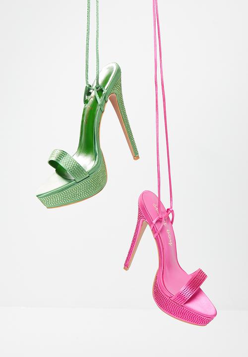 SISSY BOY - Level up heel - green