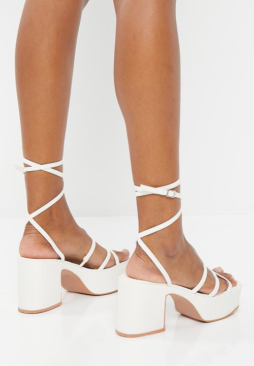 Superbalist - Hannah platform heel - milk