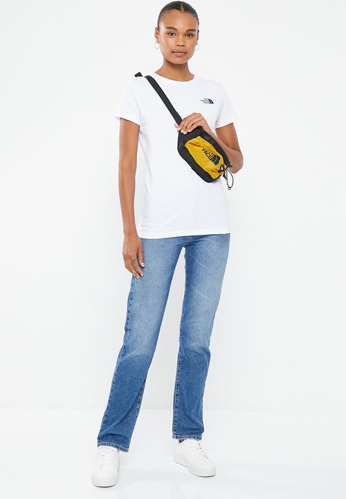 The North Face - W short sleeve red box tee - tnf white