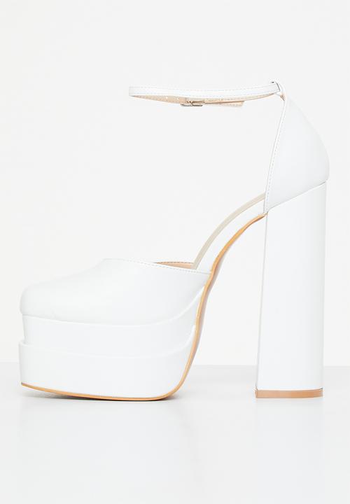 Superbalist - Juniper block heel - white