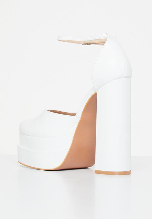 Superbalist - Juniper block heel - white