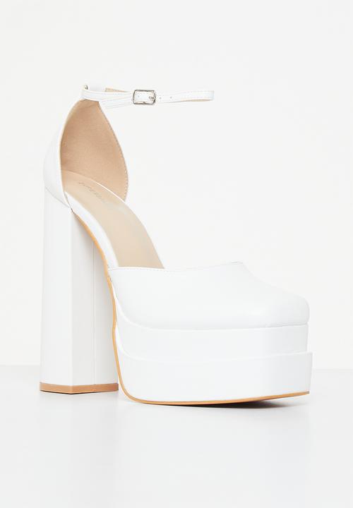 Superbalist - Juniper block heel - white