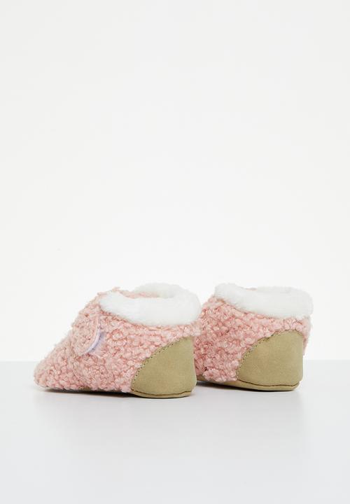 Pop Candy - Sherpa booties - pink