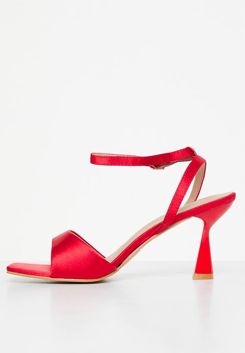 Superbalist - Sutton ankle strap stiletto heel - red
