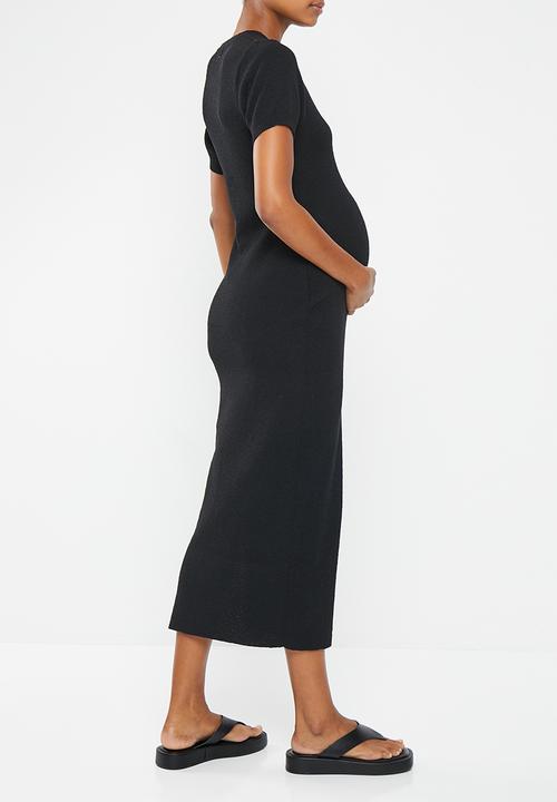 Cotton On - Maternity friendly set up maxi dress - black