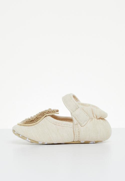 Pop Candy - Baby bear shoe - beige