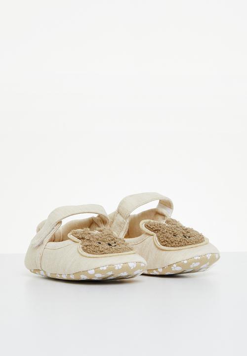 Pop Candy - Baby bear shoe - beige