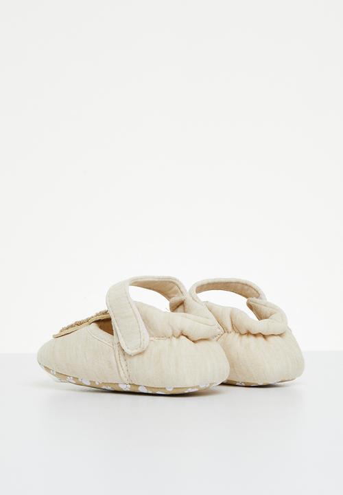 Pop Candy - Baby bear shoe - beige