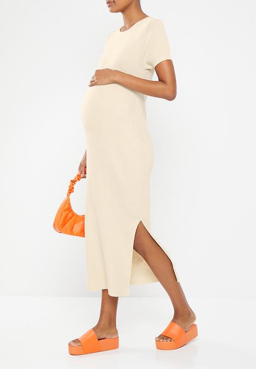 Cotton On - Maternity friendly set up maxi dress - stone