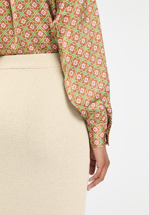 Cotton On - Maternity friendly set up maxi skirt - stone