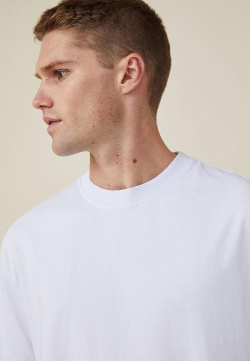 Cotton On - Organic loose fit T-shirt - white