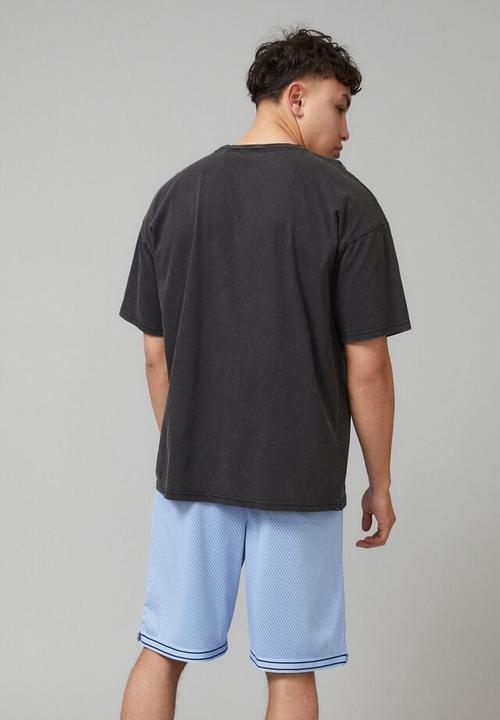 Cotton On - Oversized ucla T-shirt - lcn ucl washed black/championship