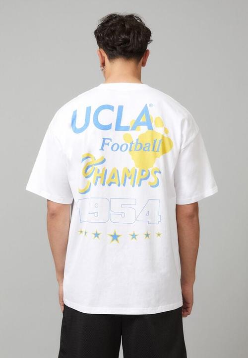 Cotton On - Oversized ucla T-shirt - lcn ucl white/championship helmet