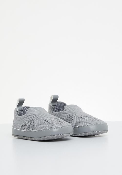 Pop Candy - Slip on with mesh detail - grey