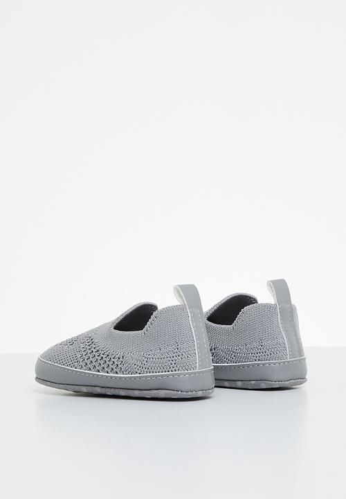 Pop Candy - Slip on with mesh detail - grey