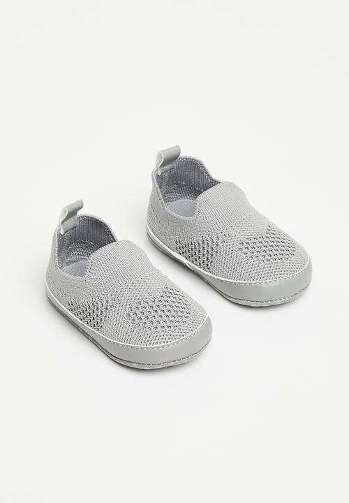 Pop Candy - Slip on with mesh detail - grey