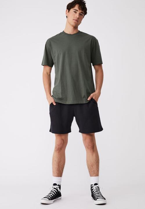 Cotton On - Pigment fleece short - pigment black