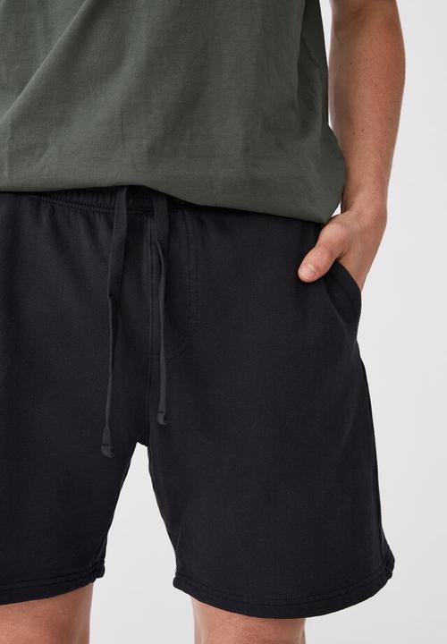 Cotton On - Pigment fleece short - pigment black